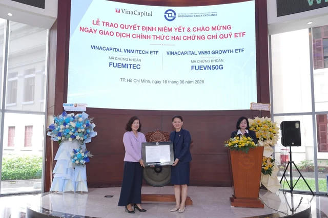 VinaCapital niêm yết bộ đôi quỹ ETF chiến lược trên HOSE, mã FUEVN50G ghi nhận mức sinh lời vượt trội