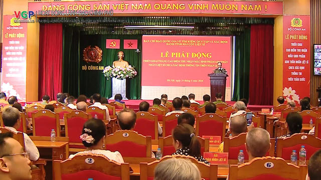 Phát động cao điểm thu nhận mẫu ADN, đẩy nhanh xác định danh tính hài cốt liệt sỹ