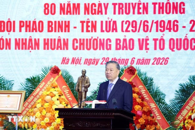 Tổng Bí thư, Chủ tịch nước Tô Lâm: Xây dựng lực lượng Pháo binh - Tên lửa hiện đại, đủ sức hoàn thành nhiệm vụ trong điều kiện mới