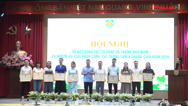 Báo Pháp luật Việt Nam sơ kết công tác 6 tháng đầu năm 2026: Giữ vững tôn chỉ, bám sát chỉ đạo, tăng cường chất lượng, quyết liệt triển khai chuyển đổi số