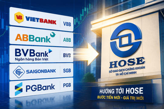 Vietbank và BVBank rục rịch lên sàn HoSE, dồn dập phát hành hàng trăm triệu cổ phiếu tăng vốn