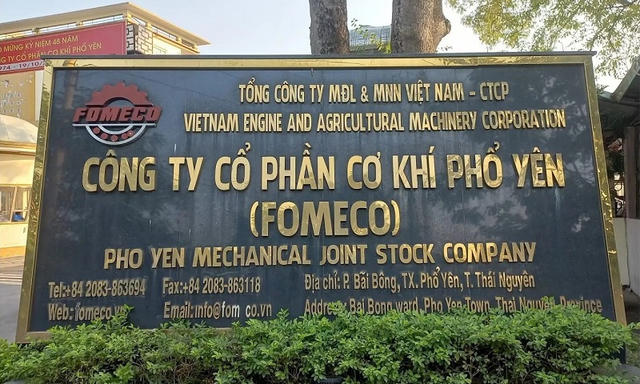 Cơ khí Phổ Yên (FBC) sắp trả cổ tức bằng tiền mặt tỷ lệ 100%, cao gấp 2,7 lần thị giá cổ phiếu