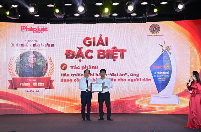 Tưng bừng Lễ trao giải Cuộc thi “Chuyện nghề Thi hành án dân sự” lần thứ II Tưng bừng Lễ trao giải Cuộc thi “Chuyện nghề Thi hành án dân sự” lần thứ II