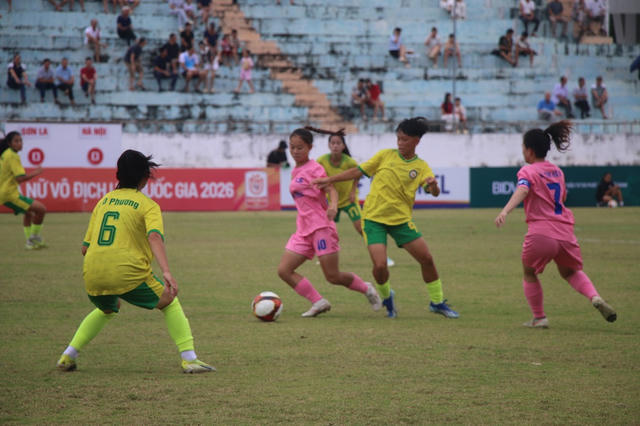 Sôi động giải bóng đá nữ vô địch U16 quốc gia 2026 Sôi động giải bóng đá nữ vô địch U16 quốc gia 2026