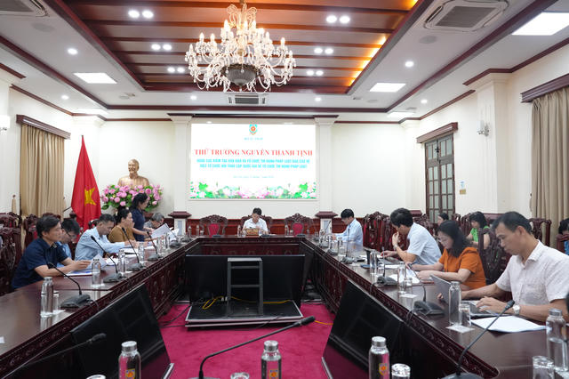 Chuẩn bị tổ chức hội thảo quốc gia về tổ chức thi hành pháp luật: Hướng tới các giải pháp đột phá, nâng cao hiệu quả đưa pháp luật vào cuộc sống