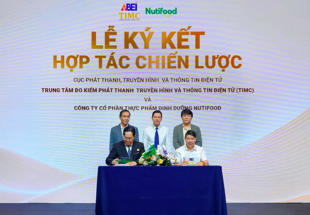 Nutifood và Cục Phát thanh, truyền hình và thông tin điện tử hợp tác chiến lược phát triển nguồn nhân lực số