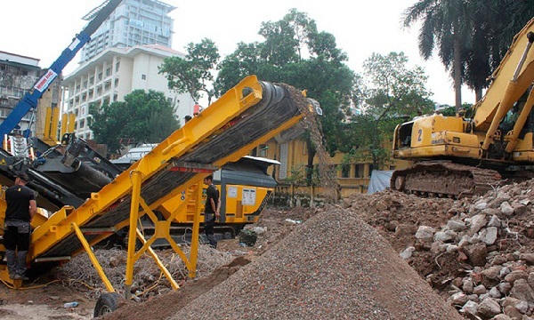 Hà Nội cho thuê đất xây nhà máy xử lý, tái chế chất thải rắn xây dựng