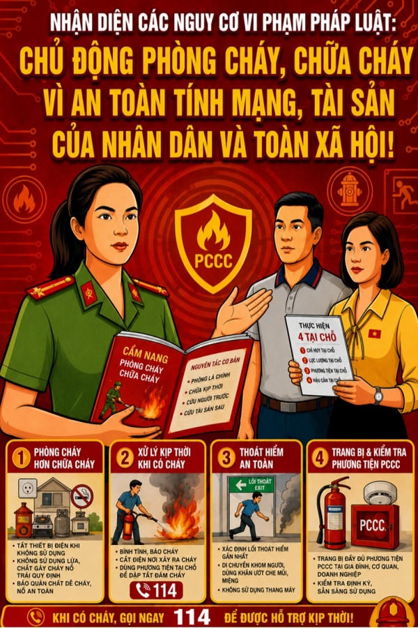 5 nhóm vi phạm phổ biến về PCCC mà doanh nghiệp, hộ kinh doanh cần lưu ý 5 nhóm vi phạm phổ biến về PCCC mà doanh nghiệp, hộ kinh doanh cần lưu ý