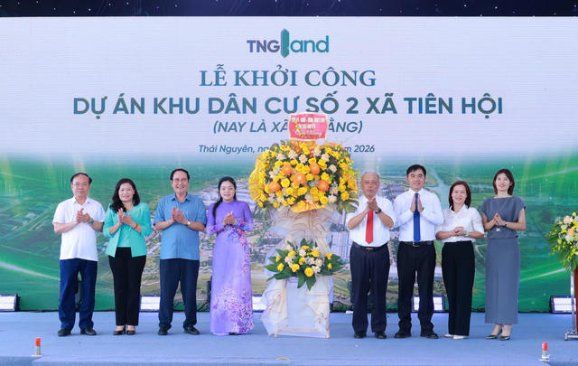 Chính thức khởi công Homie Spring, TNG Land tiếp tục mở rộng dấu ấn tại Thái Nguyên Chính thức khởi công Homie Spring, TNG Land tiếp tục mở rộng dấu ấn tại Thái Nguyên