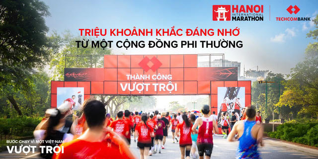 Giải Marathon Quốc tế Hà Nội Techcombank mùa thứ 5: Kiến tạo di sản, nâng tầm vị thế quốc gia 