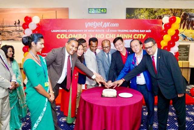 Vietjet khai trương đường bay thẳng Colombo - TP HCM, mở lối đến đảo quốc Sri Lanka