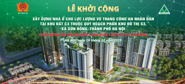 Confitech Tây Hà Nội nhận gần 4,3ha đất xây nhà ở cho lực lượng vũ trang