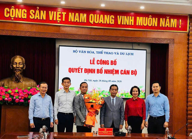 Ông Nguyễn Trọng Hổ được bổ nhiệm làm Phó Cục trưởng Cục Thể dục thể thao Việt Nam