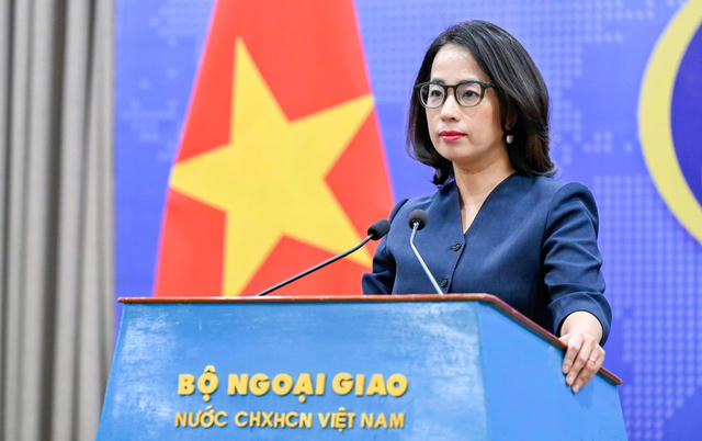 Việt Nam kiên quyết phản đối hoạt động tôn tạo, xây dựng trái phép tại quần đảo Hoàng Sa