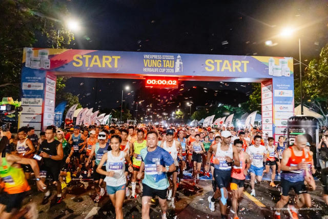 Herbalife Việt Nam tài trợ VnExpress Vung Tau International Half Marathon Herbalife Cup 2026, lan tỏa lối sống năng động