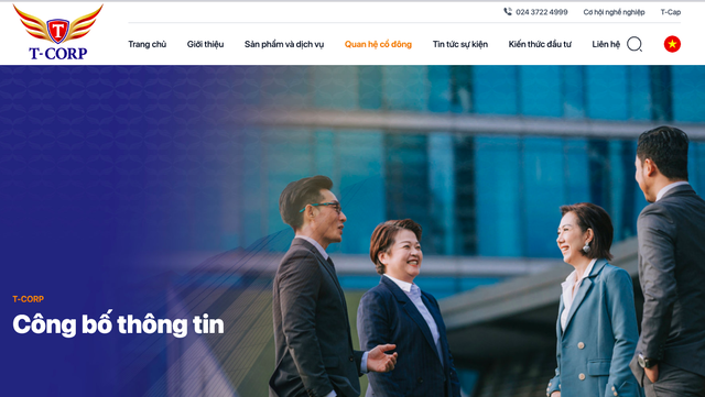 Tập đoàn Quản lý tài sản T-Corp (TVC) mua thành công hơn 69.000 cổ phiếu TVB, nâng sở hữu lên hơn 73%