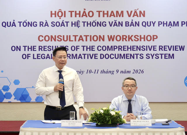 Hoàn thiện tổng rà soát, không để khoảng trống pháp lý ảnh hưởng đến người dân, doanh nghiệp