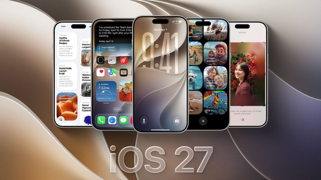 Tích hợp trí tuệ nhân tạo và tối ưu hiệu năng trên iOS 27, Apple thúc đẩy vòng đời thiết bị cũ