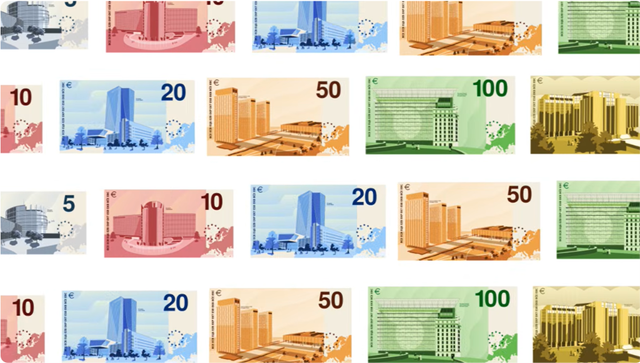 Hơn 9 triệu lượt bình chọn thiết kế mới cho tiền giấy Euro