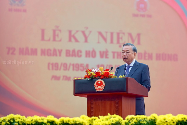 Tổng Bí thư, Chủ tịch nước Tô Lâm: Lòng yêu nước phải trở thành năng lực làm cho đất nước mạnh lên Tổng Bí thư, Chủ tịch nước Tô Lâm: Lòng yêu nước phải trở thành năng lực làm cho đất nước mạnh lên