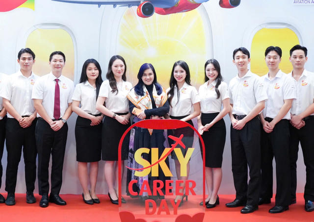Bắt đầu hành trình tung cánh toàn cầu từ ngày hội tuyển dụng tiếp viên hàng không Vietjet