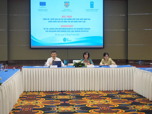 Đánh giá, chấm điểm công tác xây dựng pháp luật: Phải phản ánh đúng thực chất, tạo động lực cải thiện