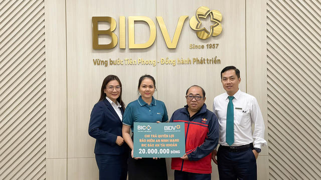 Bị lừa đảo qua mạng, khách hàng được BIC bồi thường 20 triệu đồng