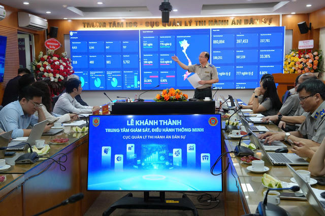 Đổi mới phương thức chỉ đạo, điều hành của Hệ thống Thi hành án dân sự trên cơ sở dữ liệu
