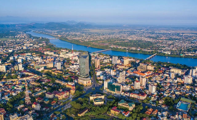 Huế quy hoạch tổ hợp thương mại - nhà ở rộng 18,26 ha, dân số 8.350 người