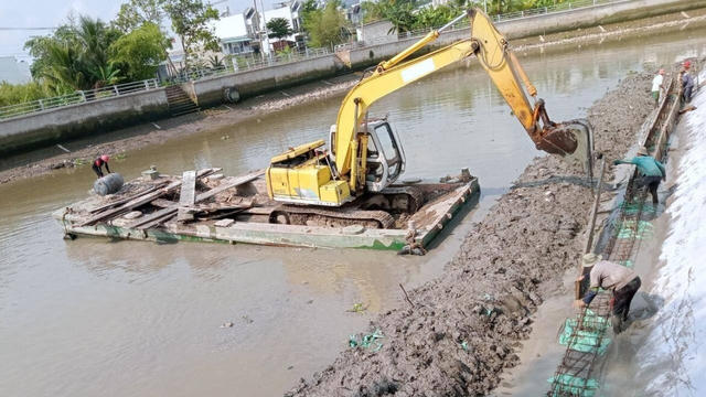 Cần Thơ chi hơn 1.325 tỷ đồng xây kè khẩn cấp chống sạt lở sông Trà Nóc