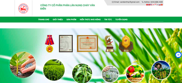 Phân lân Văn Điển (VAF) bổ nhiệm một Phó Tổng Giám đốc