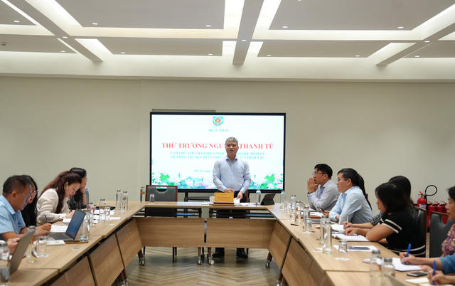 Sớm hoàn thành nghiên cứu, nâng tầm Viện Chiến lược và Khoa học pháp lý Sớm hoàn thành nghiên cứu, nâng tầm Viện Chiến lược và Khoa học pháp lý