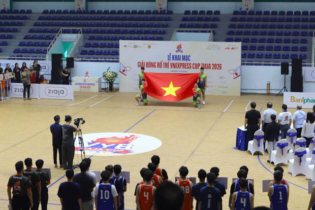 Giải bóng rổ Cup Ziaja 2026: Khai mạc Giải Bóng rổ trẻ VnExpress - Cup Ziaja 2026 khu vực Hà Nội
