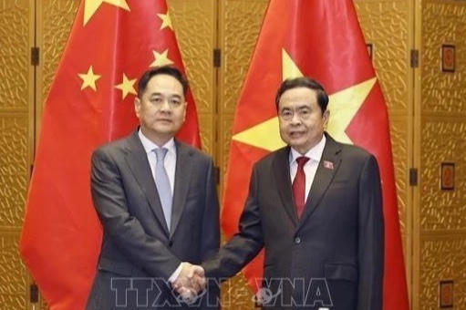 Chủ tịch Quốc hội Trần Thanh Mẫn tiếp các nhân sĩ hữu nghị Trung Quốc