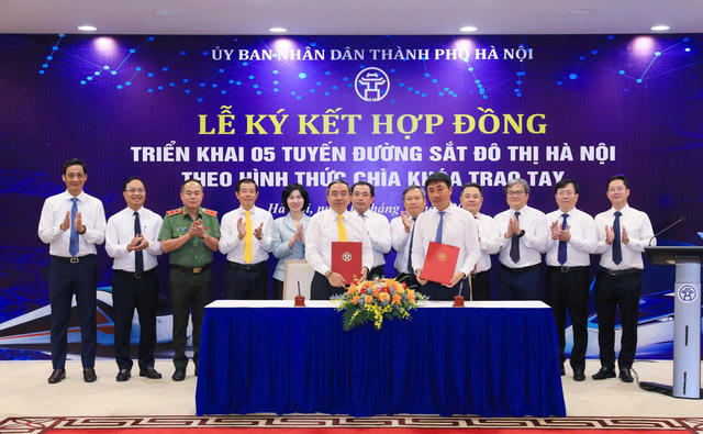 Vinhomes - SGC đầu tư hơn 900.000 tỷ đồng xây dựng 5 tuyến metro Hà Nội