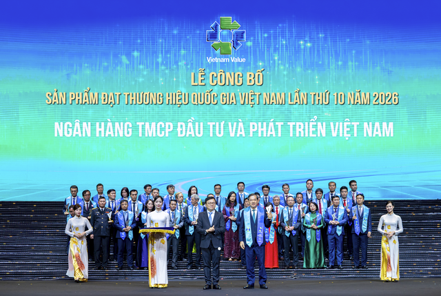 BIDV khẳng định vị thế 'Thương hiệu quốc gia'
