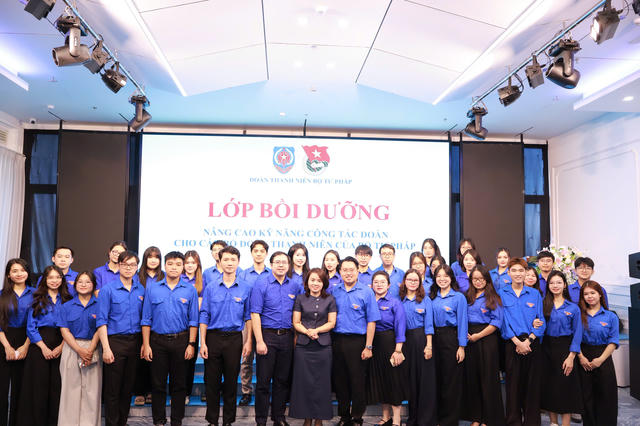 Đoàn Thanh niên Bộ Tư pháp nâng cao kỹ năng công tác Đoàn trong thời đại số