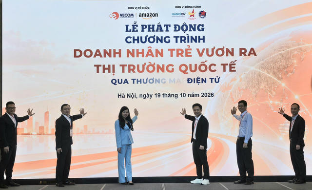 VECOM và Amazon khởi động chương trình tiếp sức doanh nhân trẻ vươn ra biển lớn