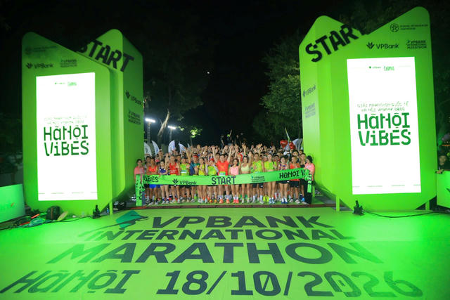 VPBank Hanoi International Marathon 2026 - Khi thể thao trở thành nhịp cầu kết nối cộng đồng 