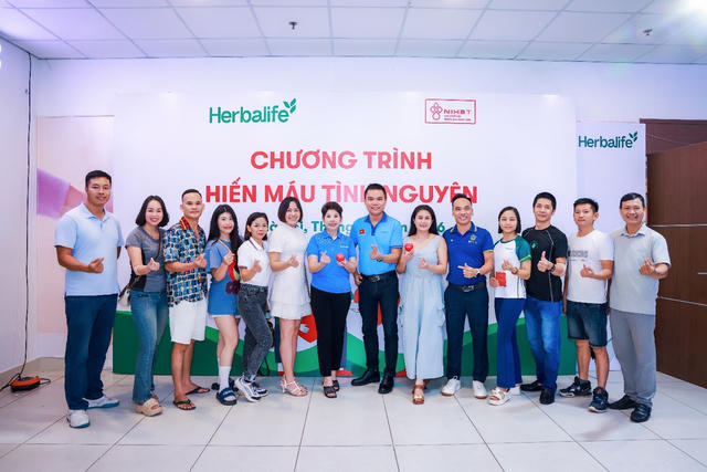 Herbalife Việt Nam tổ chức Ngày Hiến máu tình nguyện 2026, tiếp nhận 183 đơn vị máu tại Hà Nội và TP Hồ Chí Minh Herbalife Việt Nam tổ chức Ngày Hiến máu tình nguyện 2026, tiếp nhận 183 đơn vị máu tại Hà Nội và TP Hồ Chí Minh