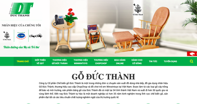 Gỗ Đức Thành (GDT) bị phạt hơn 1,1 tỷ đồng vì khai sai thuế suất