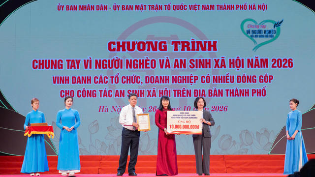 Agribank đồng hành cùng Thủ đô chăm lo an sinh xã hội, vì mục tiêu giảm nghèo bền vững