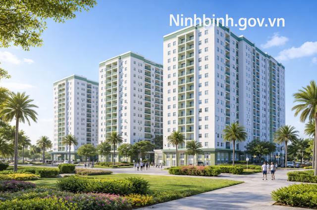 Ninh Bình đầu tư hơn 502 tỷ đồng xây chung cư cho thuê tại phường Nam Định Ninh Bình đầu tư hơn 502 tỷ đồng xây chung cư cho thuê tại phường Nam Định