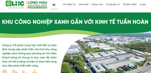 Long Hậu (LHG) muốn vay 1.500 tỷ đồng rót vốn cho khu công nghiệp 90 ha