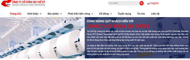 Sợi Thế Kỷ (STK) doanh thu quý tăng 26,7% nhưng báo lỗ quý thứ 3 liên tiếp