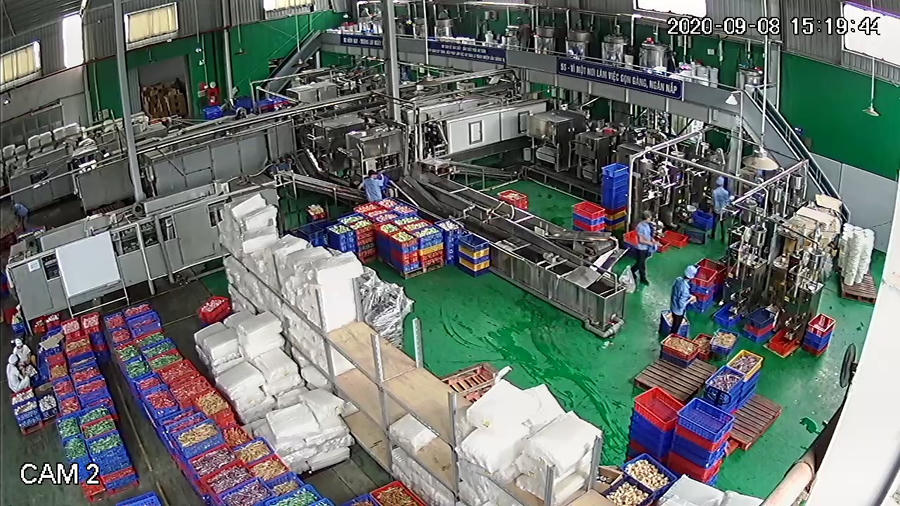 Dây chuyền sản xuất hiện đại đảm bảo VSATTP của Vietfoods