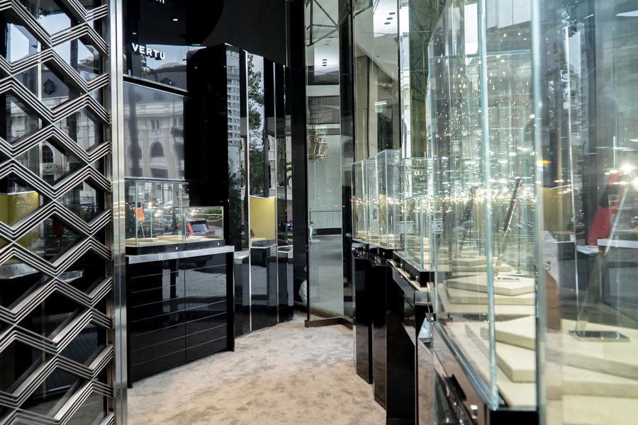 Không gian Flagship Store mới khai trương của Vertu Việt Nam.