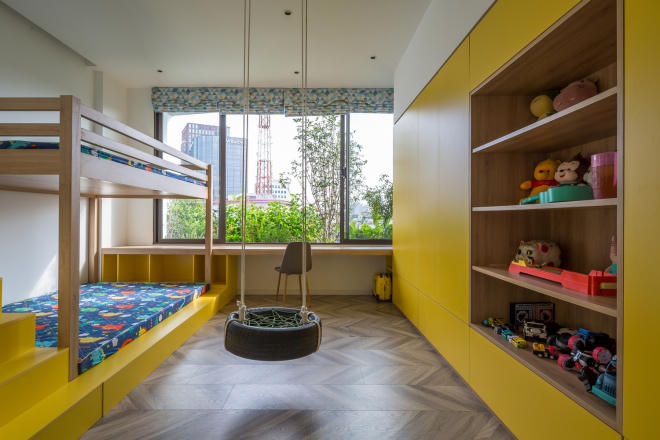 Ngôi nhà 49m2 nổi bật giữa phố cổ Hà Nội nhờ kiến trúc xanh mướt độc đáo - Ảnh 8