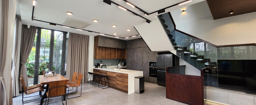 Một công trình do PMSG Group thiết kế, thi công trọn gói từ xây dựng đến nội thất thuộc Dự án Saigon Mystery Villas, Quận 2.