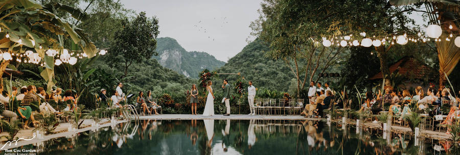 Khung cảnh thiên nhiên thơ mộng, bình yên. (Photo: Mirror Wedding)
